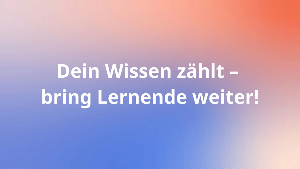 Farbverlauf von Blau nach Rot